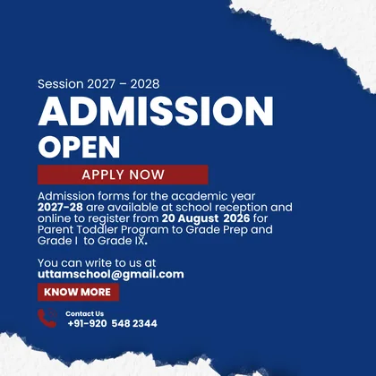 Admissions open 2027-28